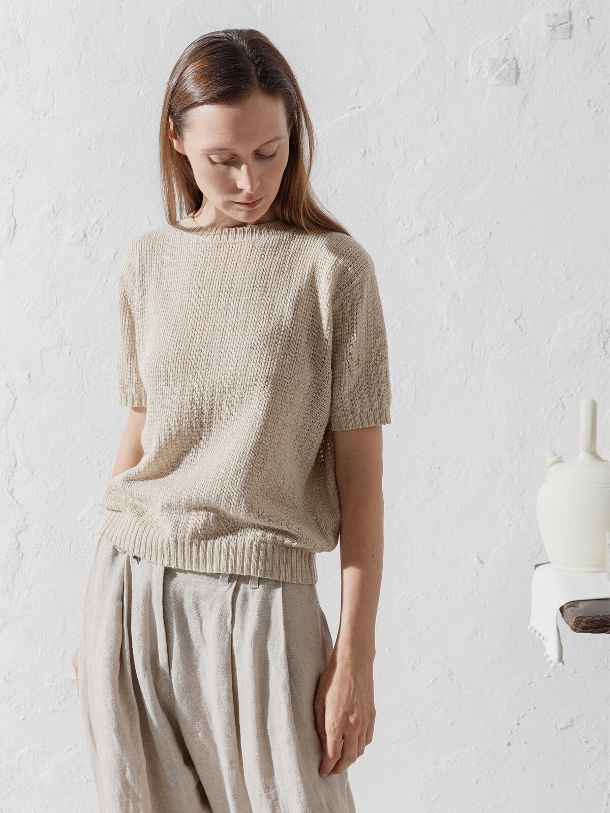 Linen t-shirt Image