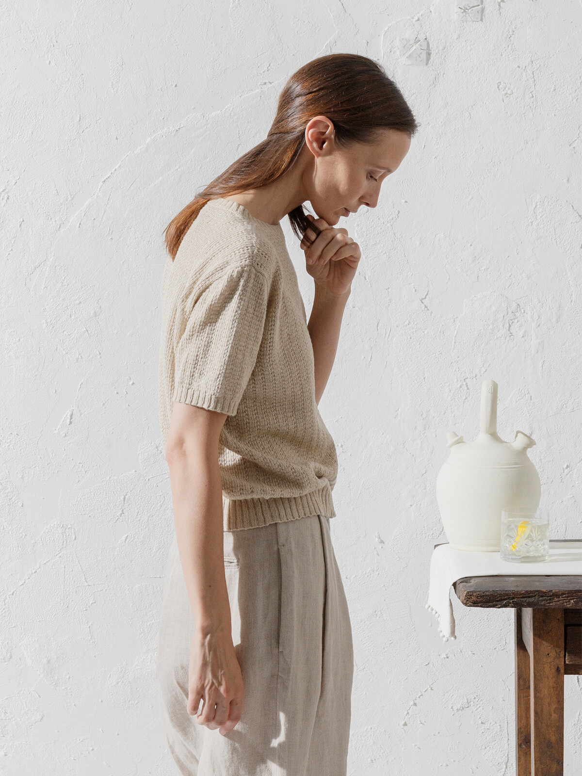 Linen t-shirt Image