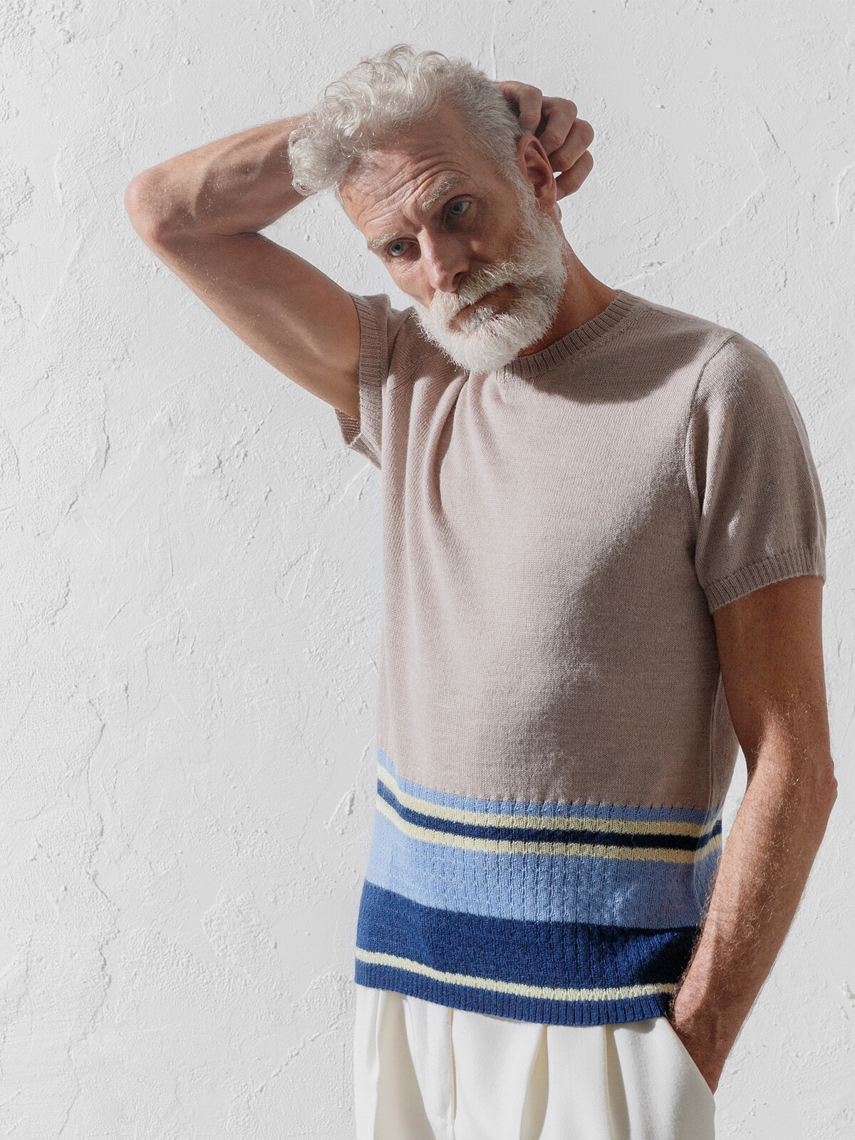 Knit t-shirt Image