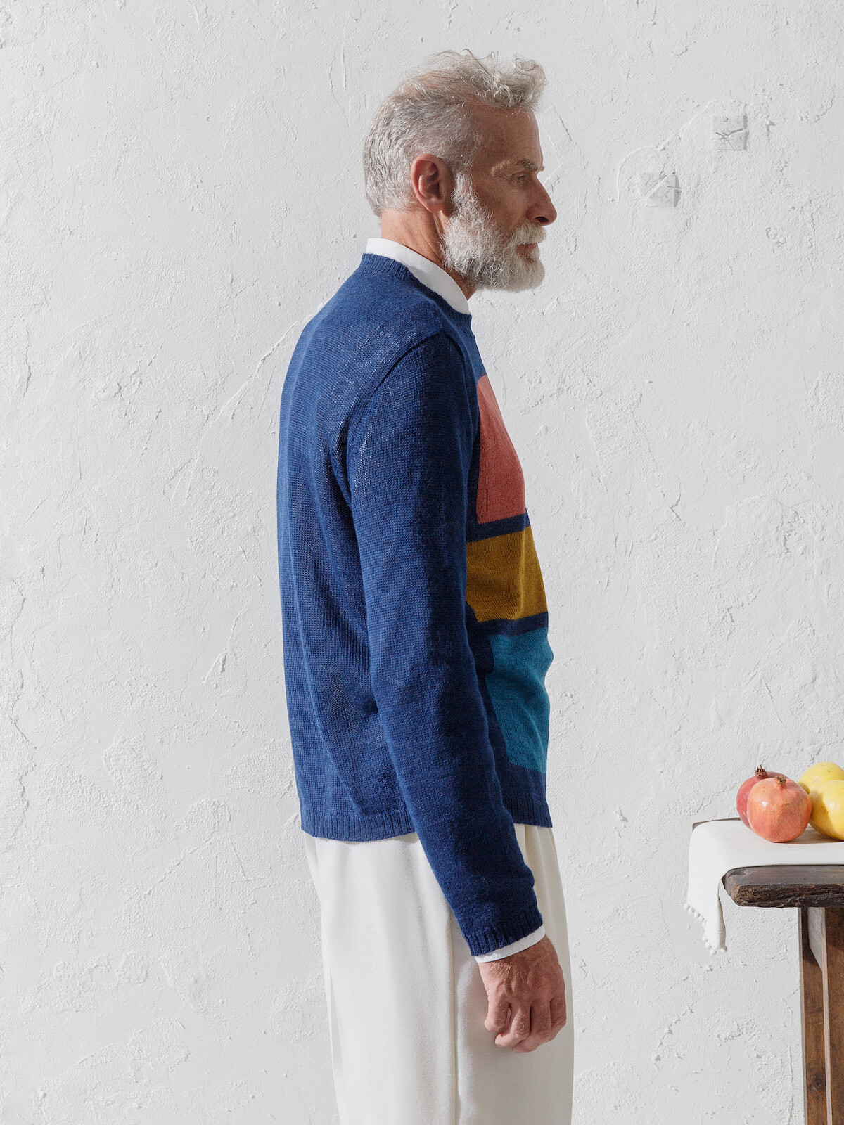 Block colors sweater Image