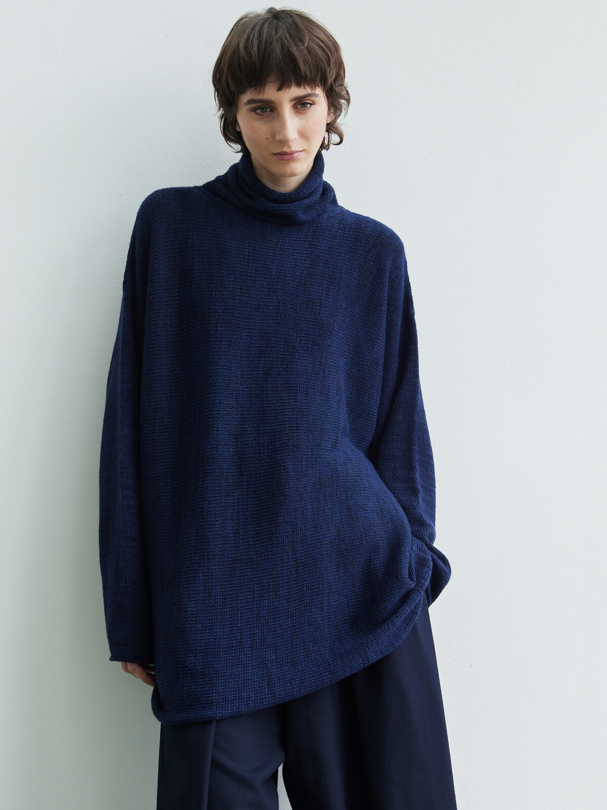 Oversized roll-neck sweater Image