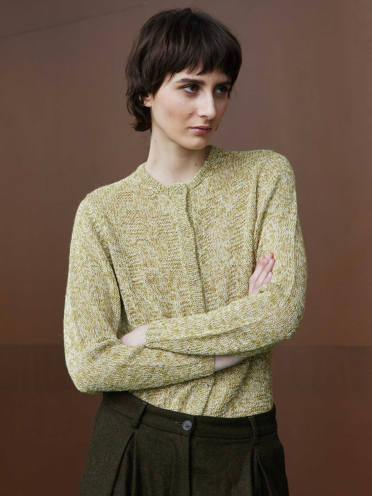 Roots cardigan