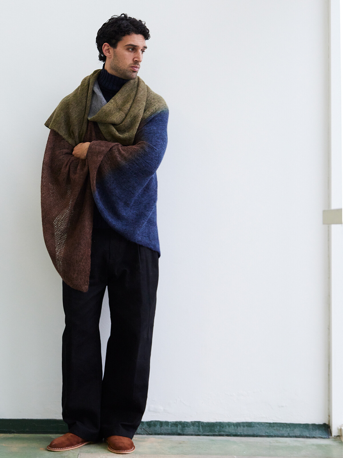 Hand-painted blanket Image