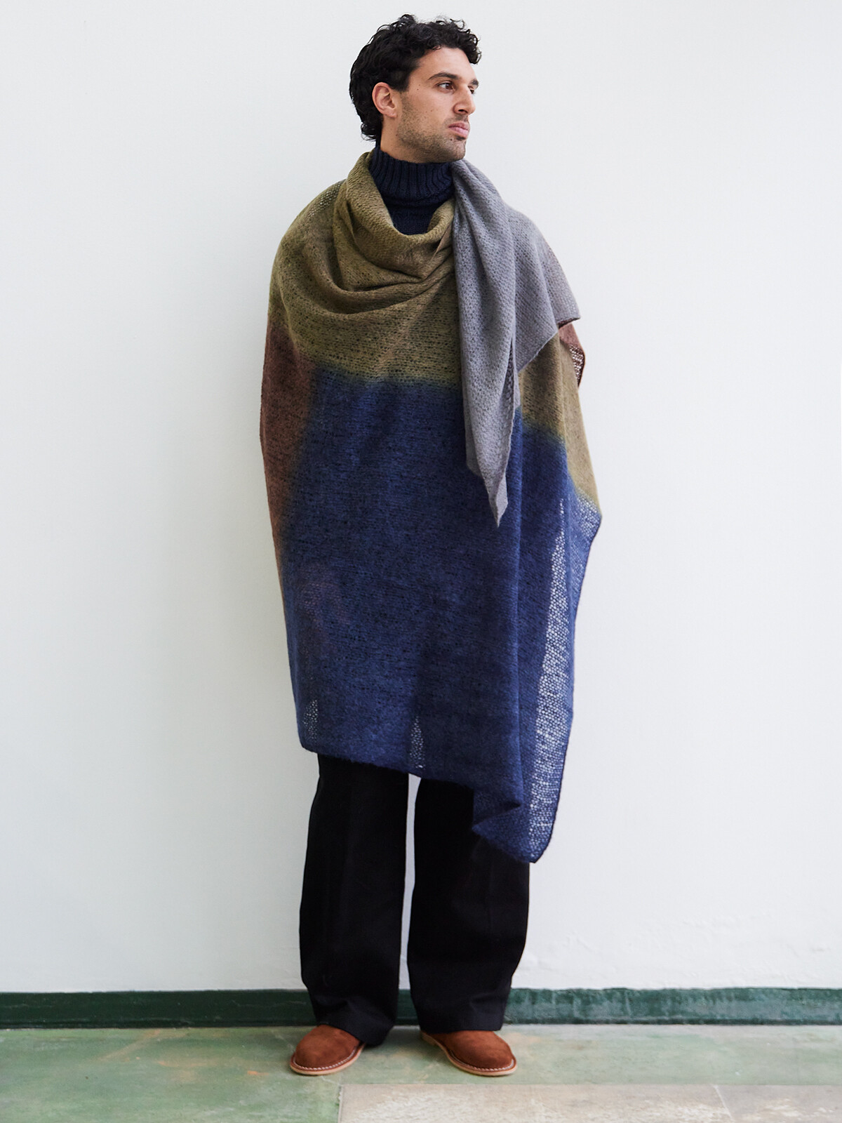 Hand-painted blanket Image