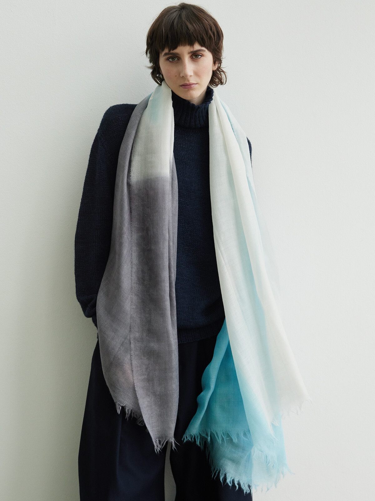 Hand-painted scarf Image