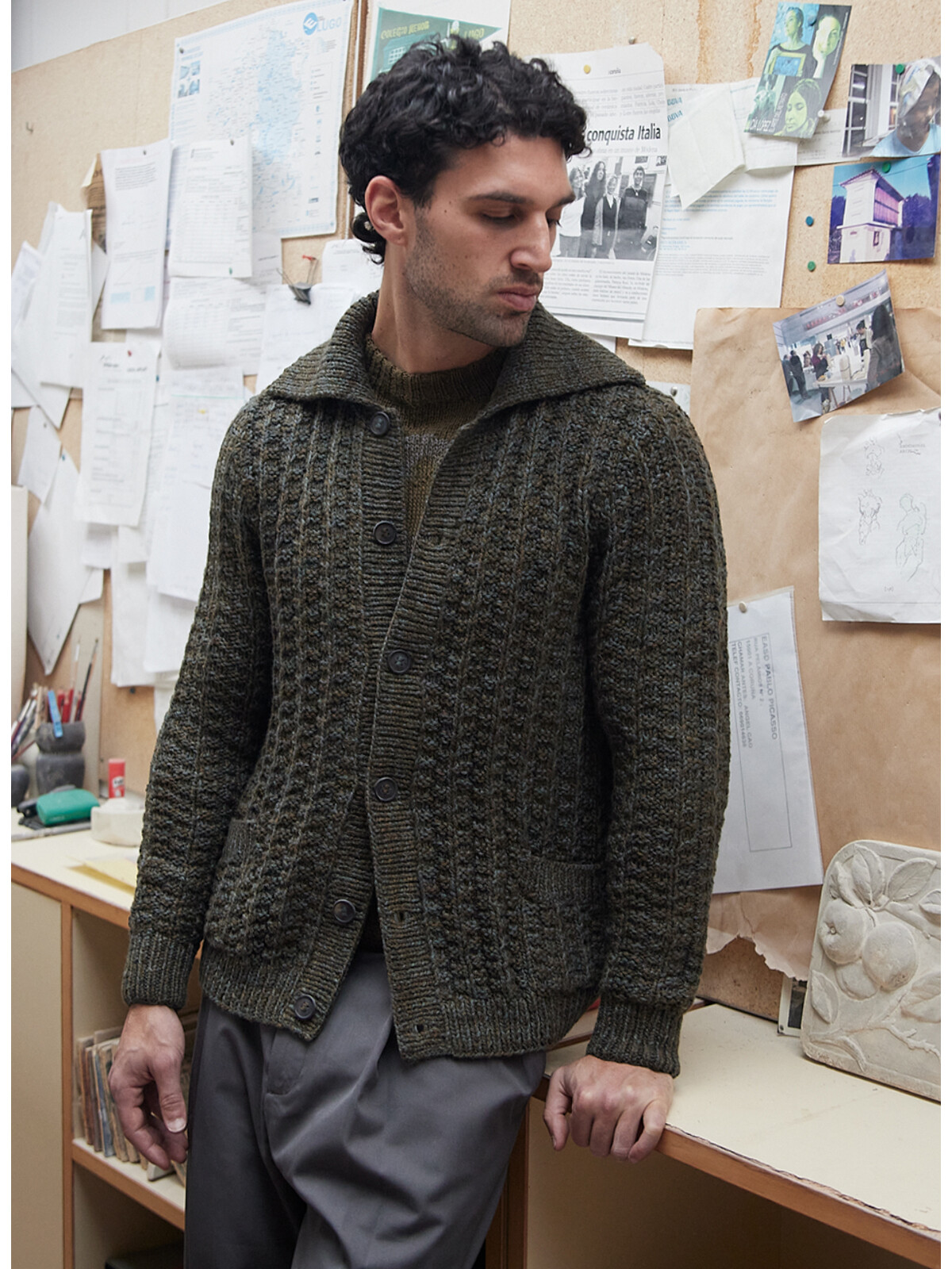 Grandpa cardigan Image