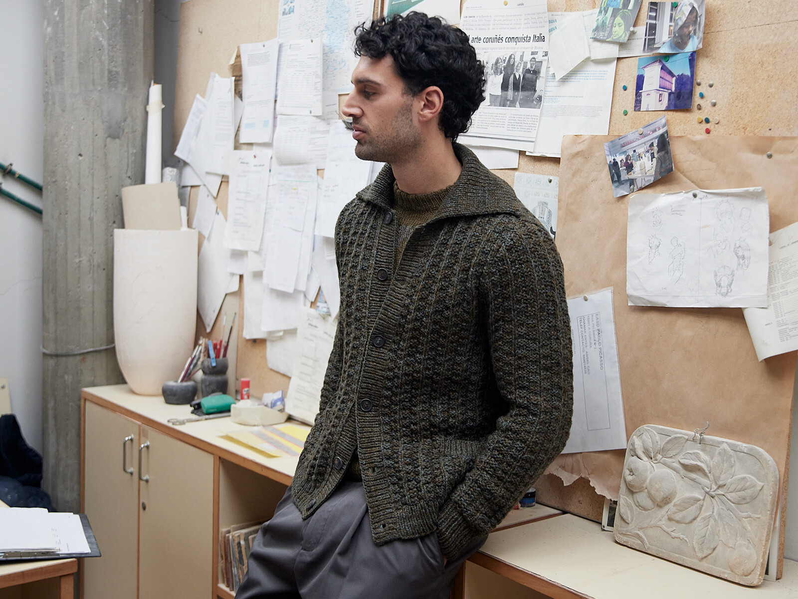 Grandpa cardigan Image