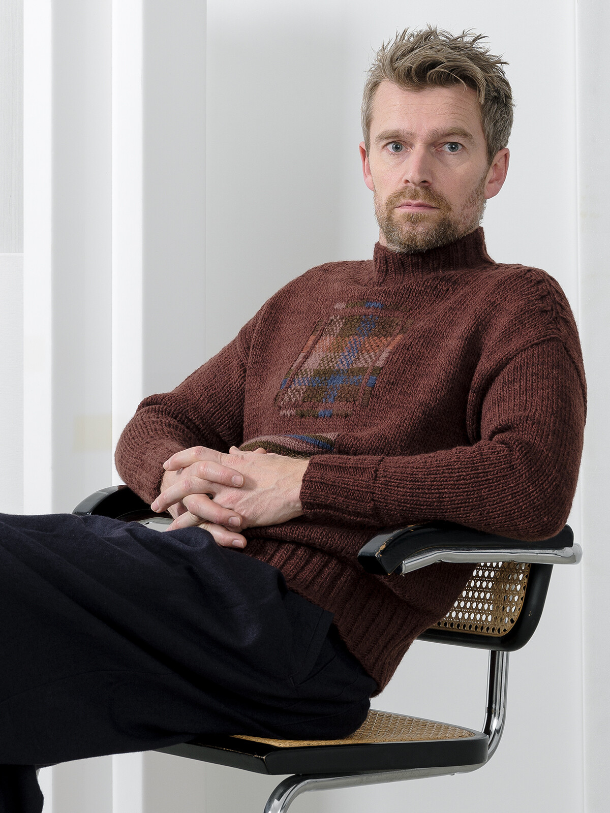 Mending sweater Image