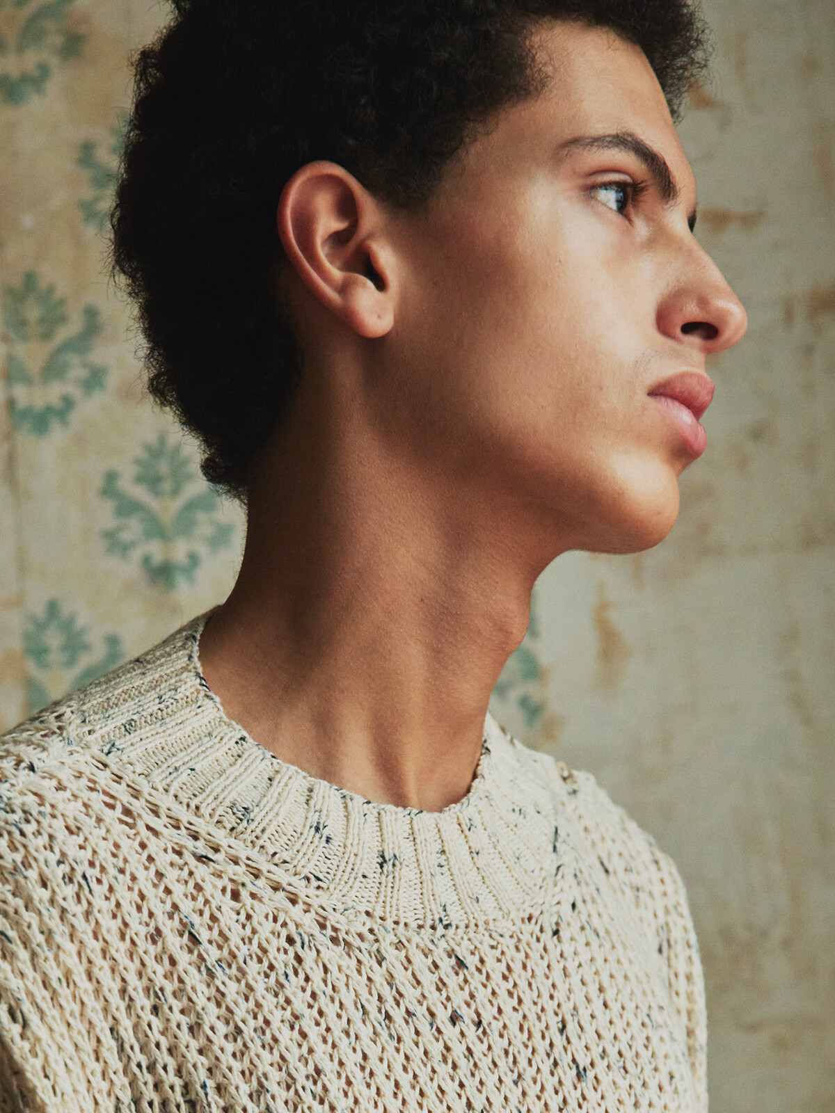 Buttoned fisherman sweater Image