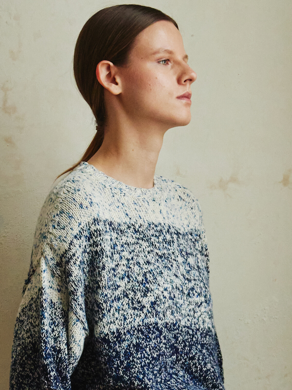 Stripes knitted t-shirt Image