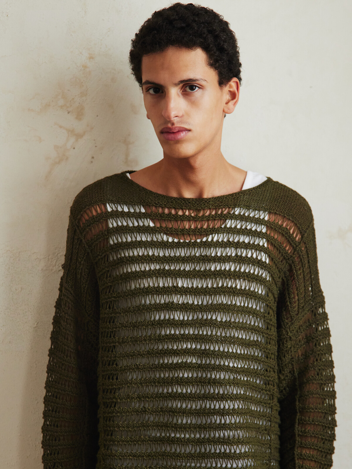 Paneled sweater Image