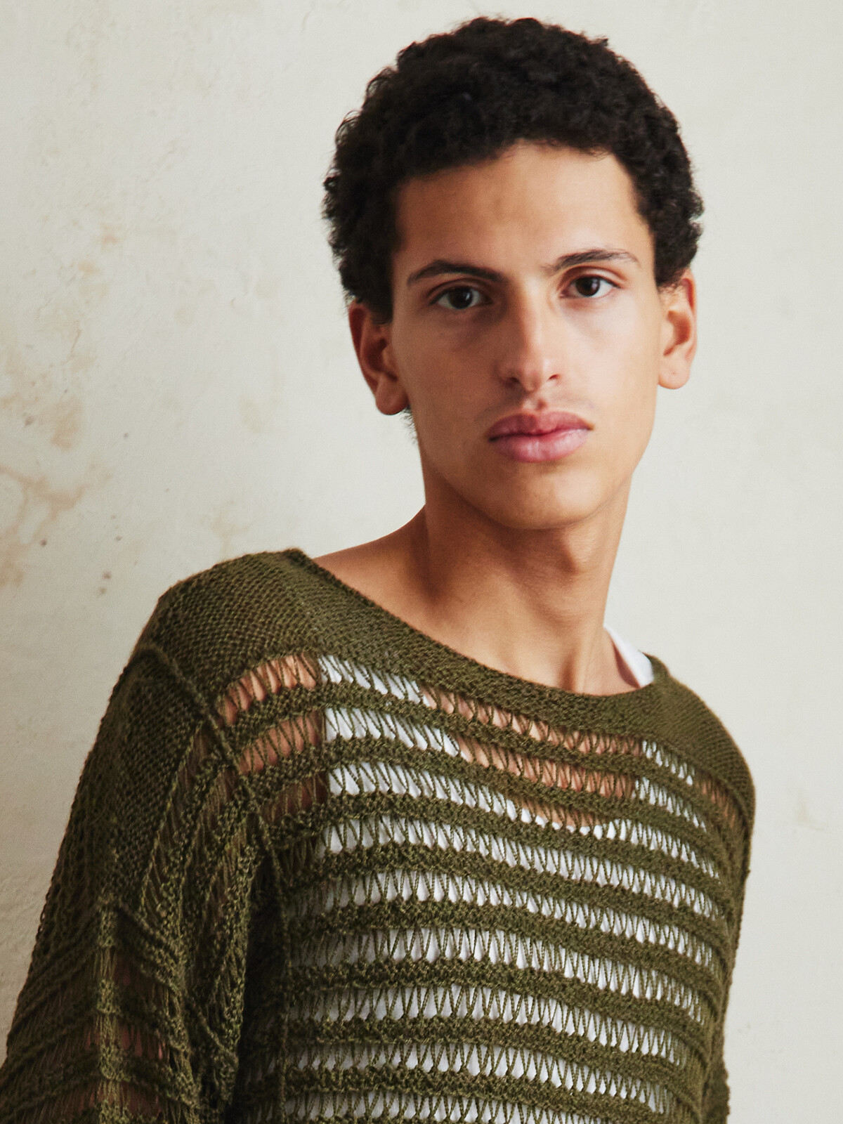 Paneled sweater Image