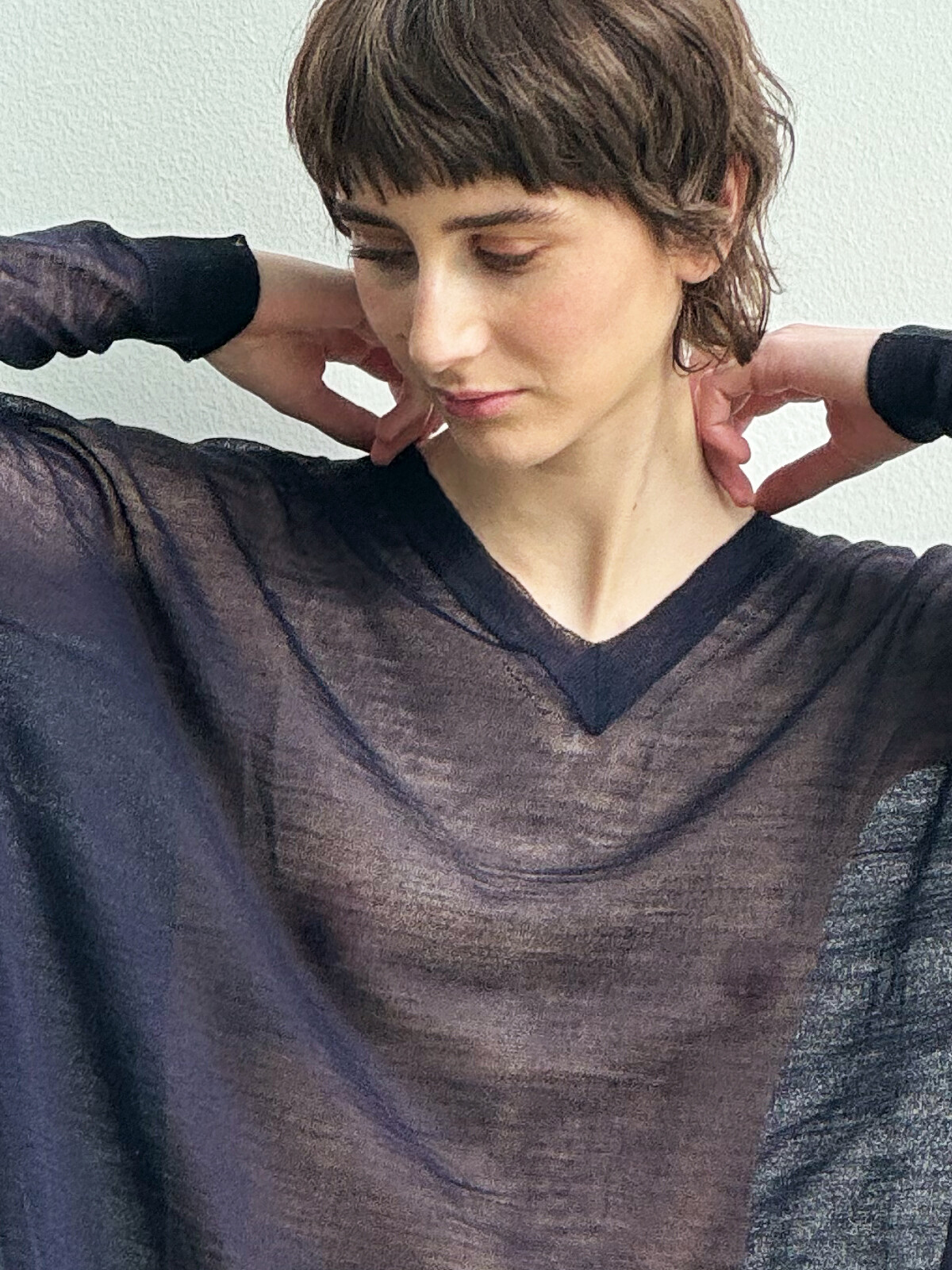 V-neck sweater Image