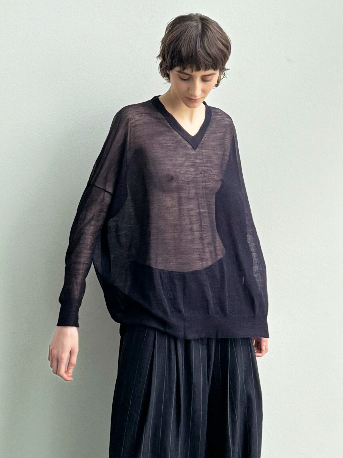 V-neck sweater Image