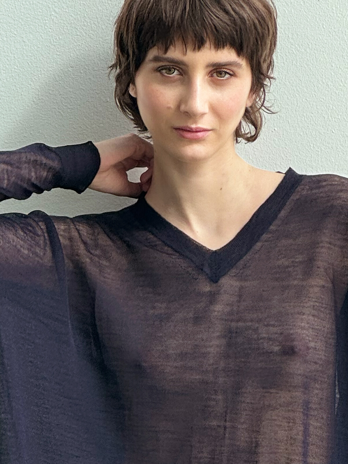 V-neck sweater Image