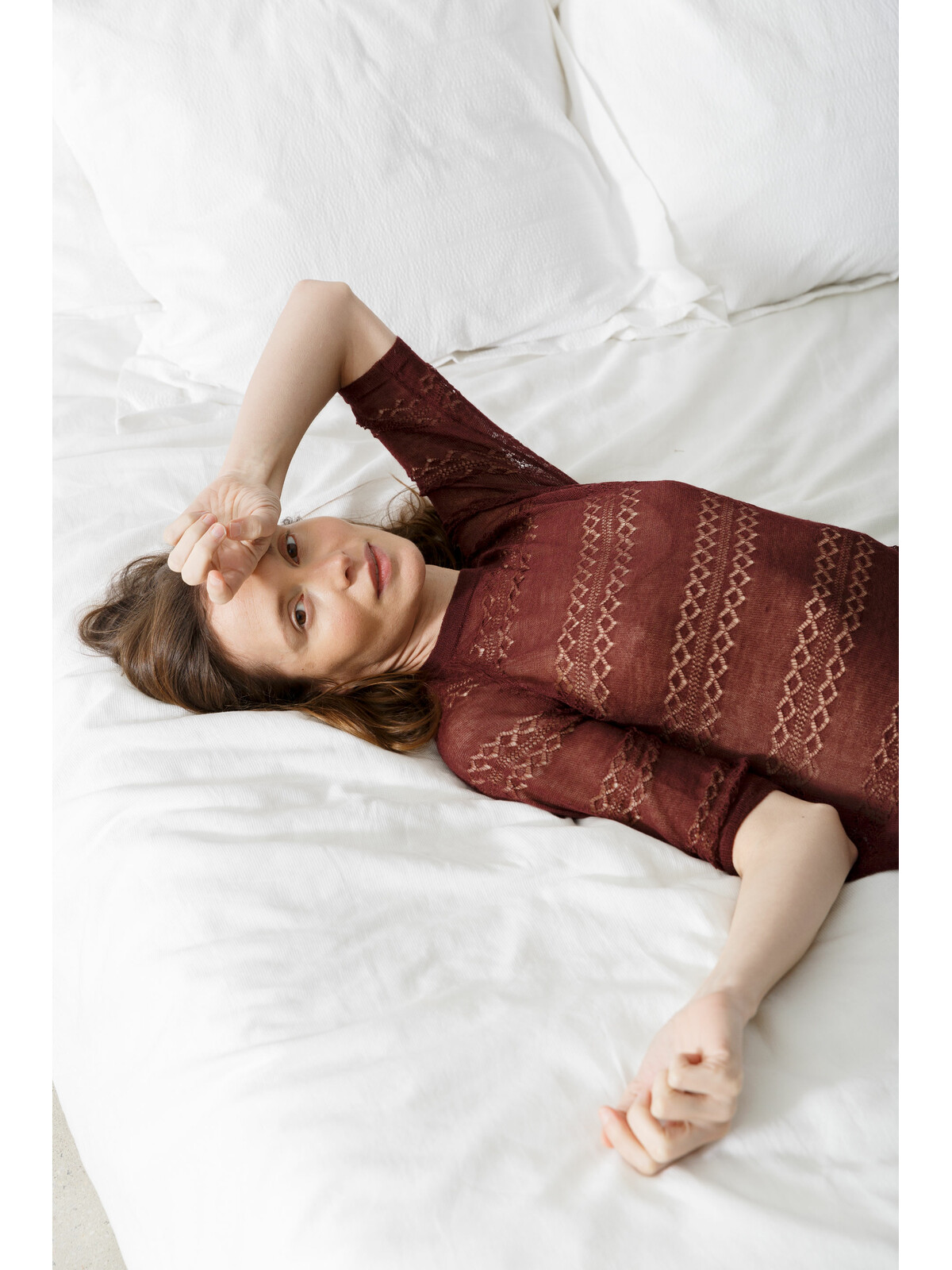 Lacy stripes sweater Image