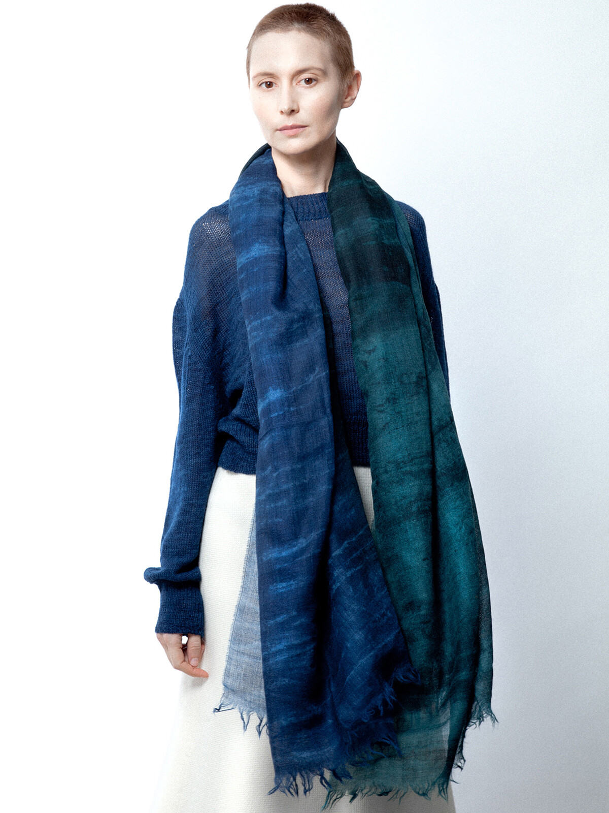 Handpainted scarf Image