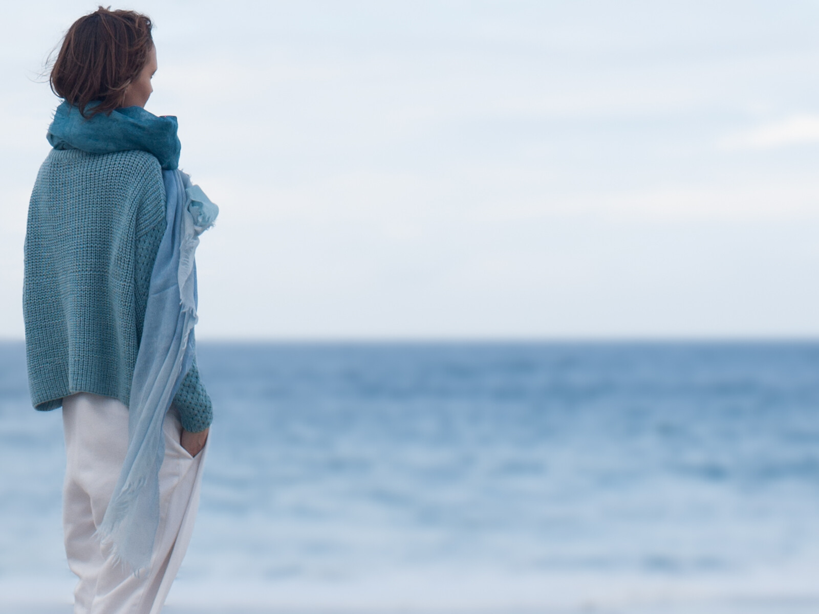 Handpainted scarf Image