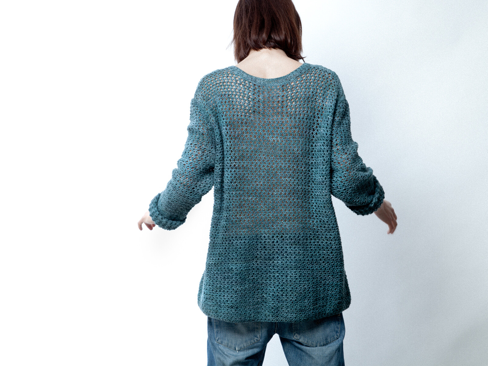 Open work sweater Image