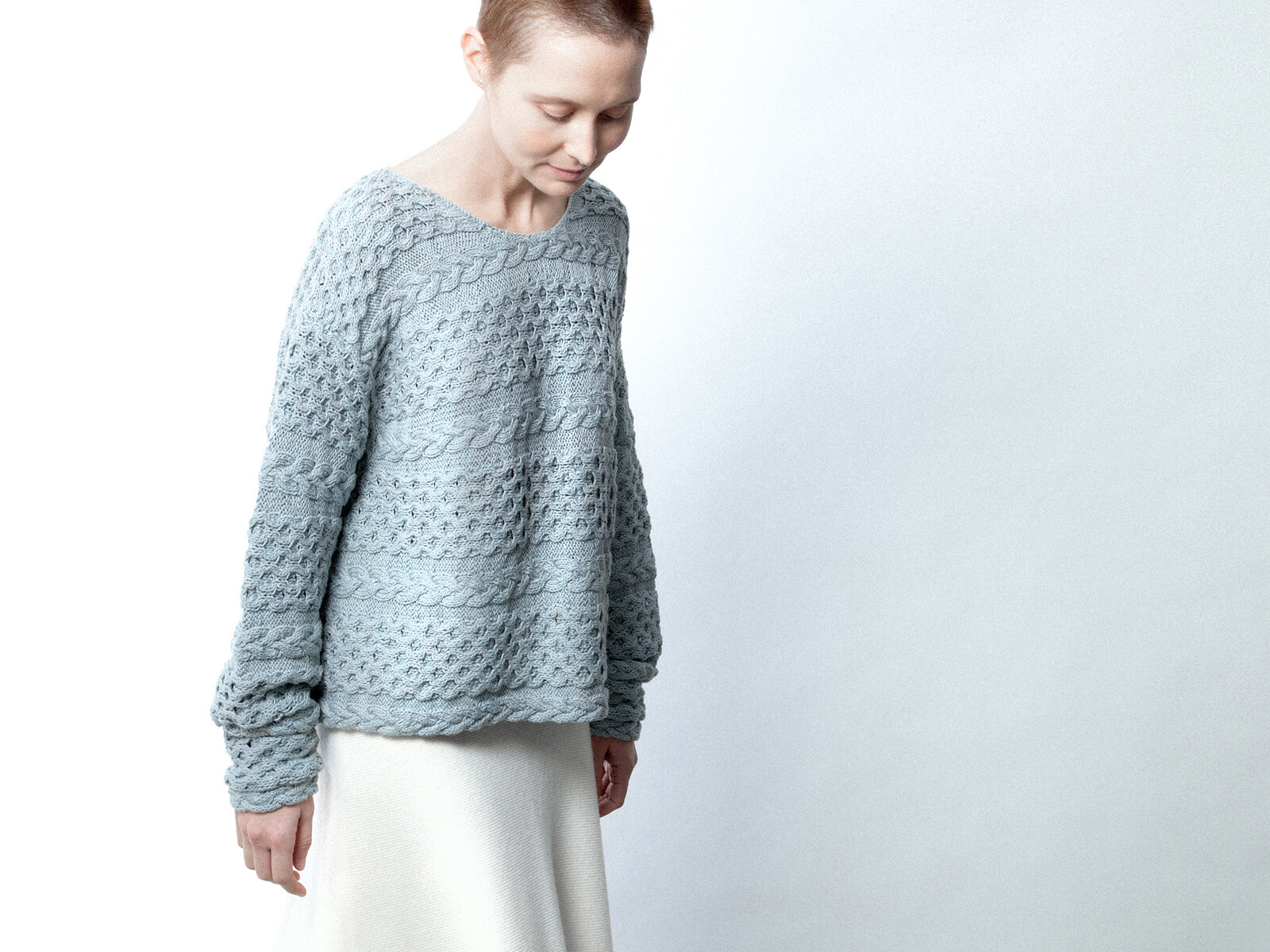 Cables sweater Image