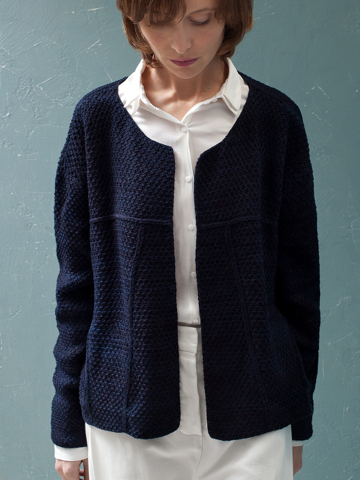 A-line lacy cardigan Image