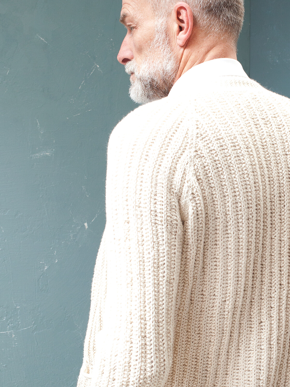 Ribbed cardigan Image