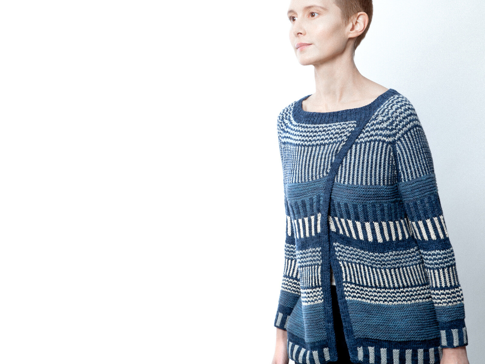 Jacquard cardigan Image