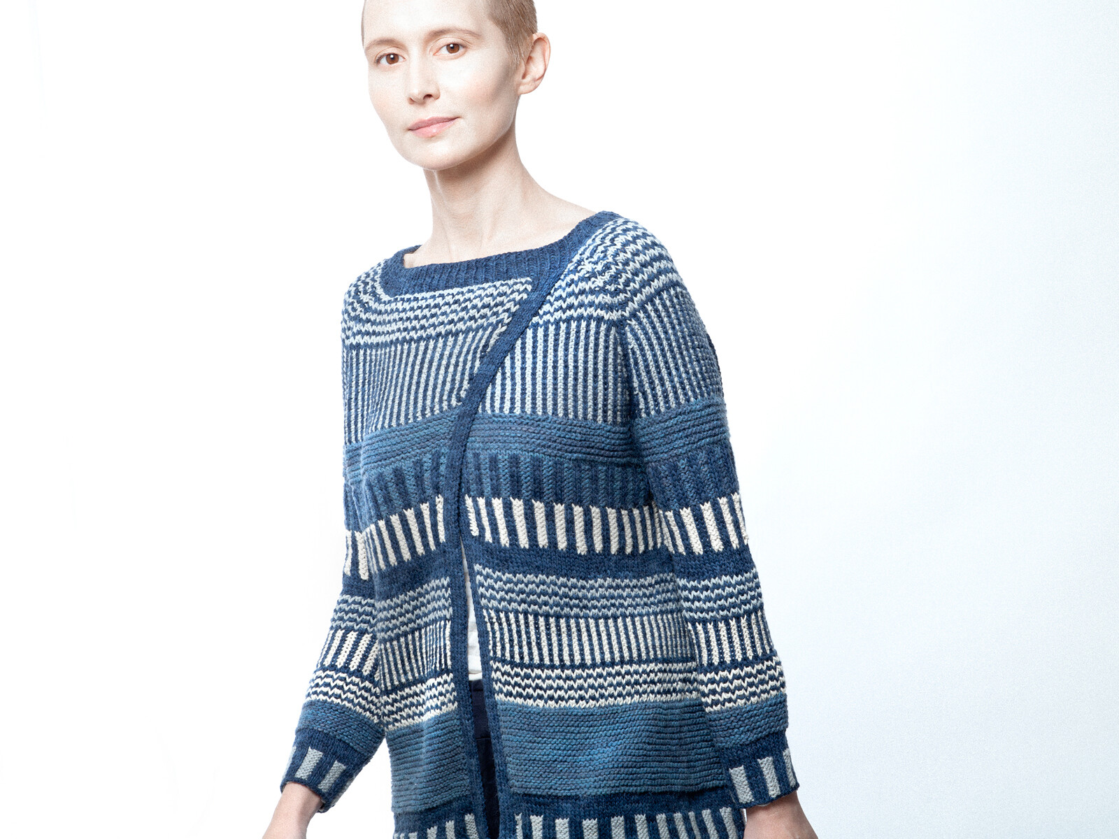 Jacquard cardigan Image