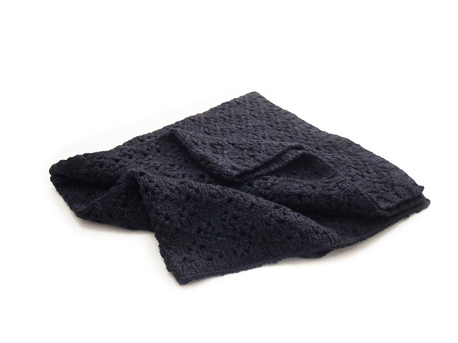 Baby open-knit blanket Image Baby open-knit blanket Image