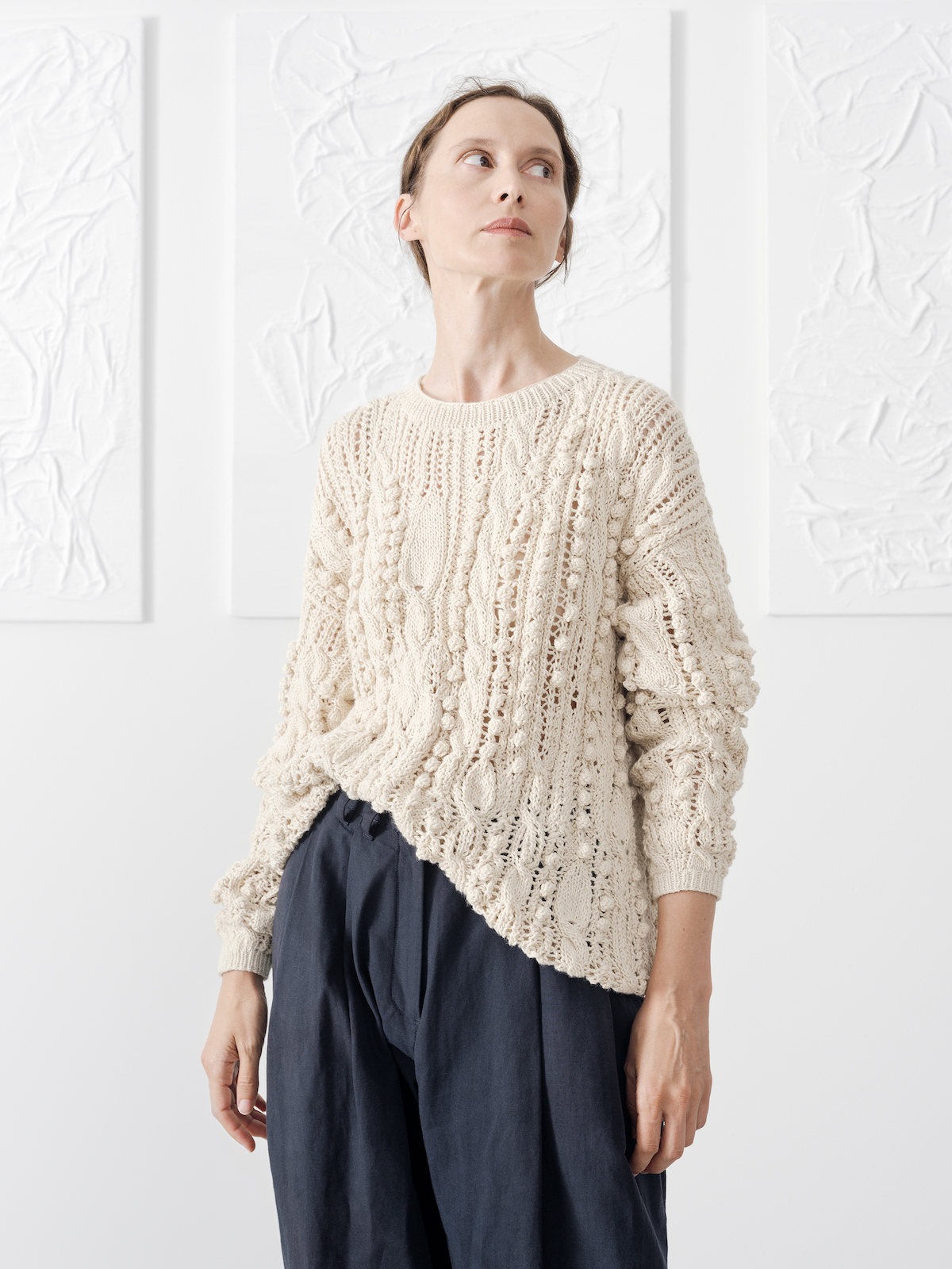 Knots & ropes sweater | KNITBRARY