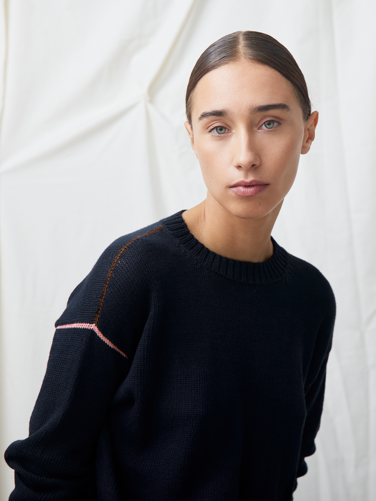 Accents sweater | KNITBRARY 