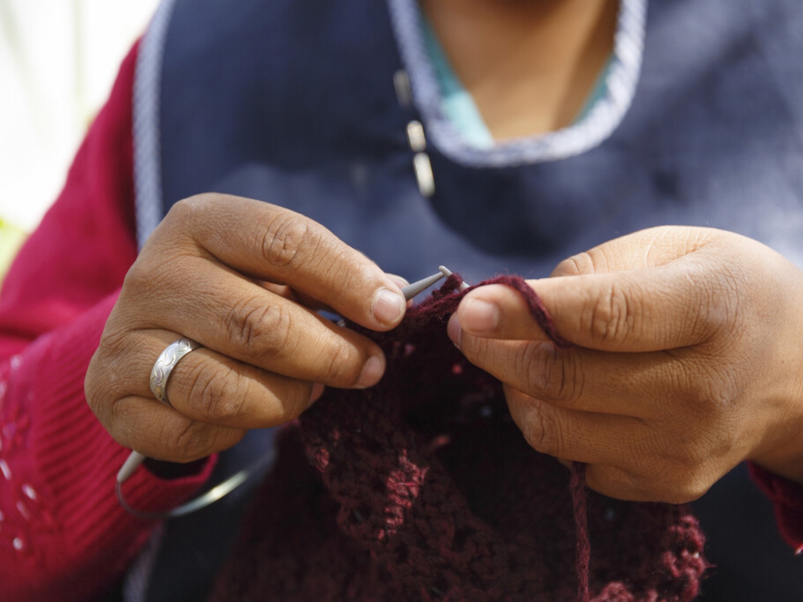 Handmade pieces: The art of knitting